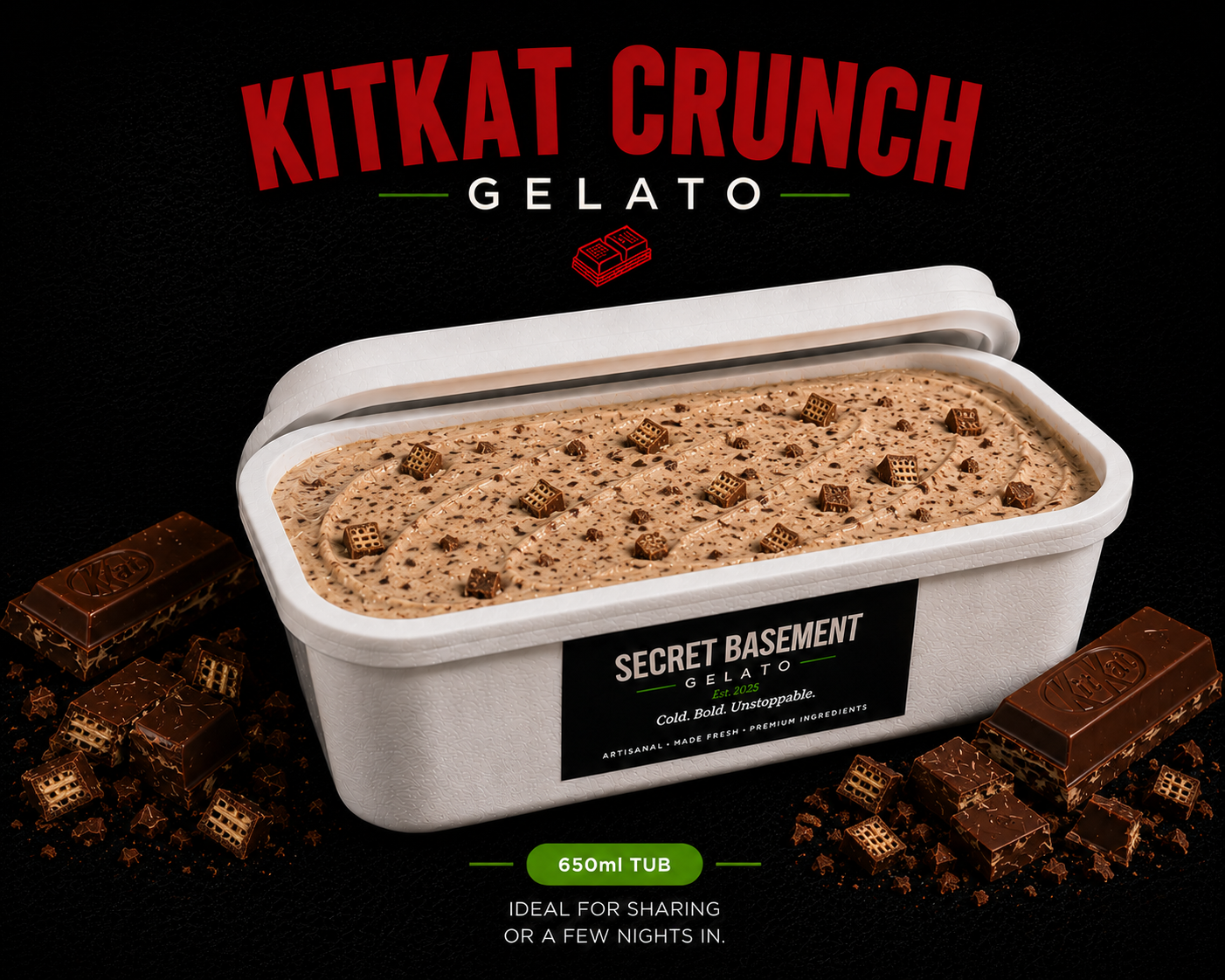 KitKat Crunch Gelato