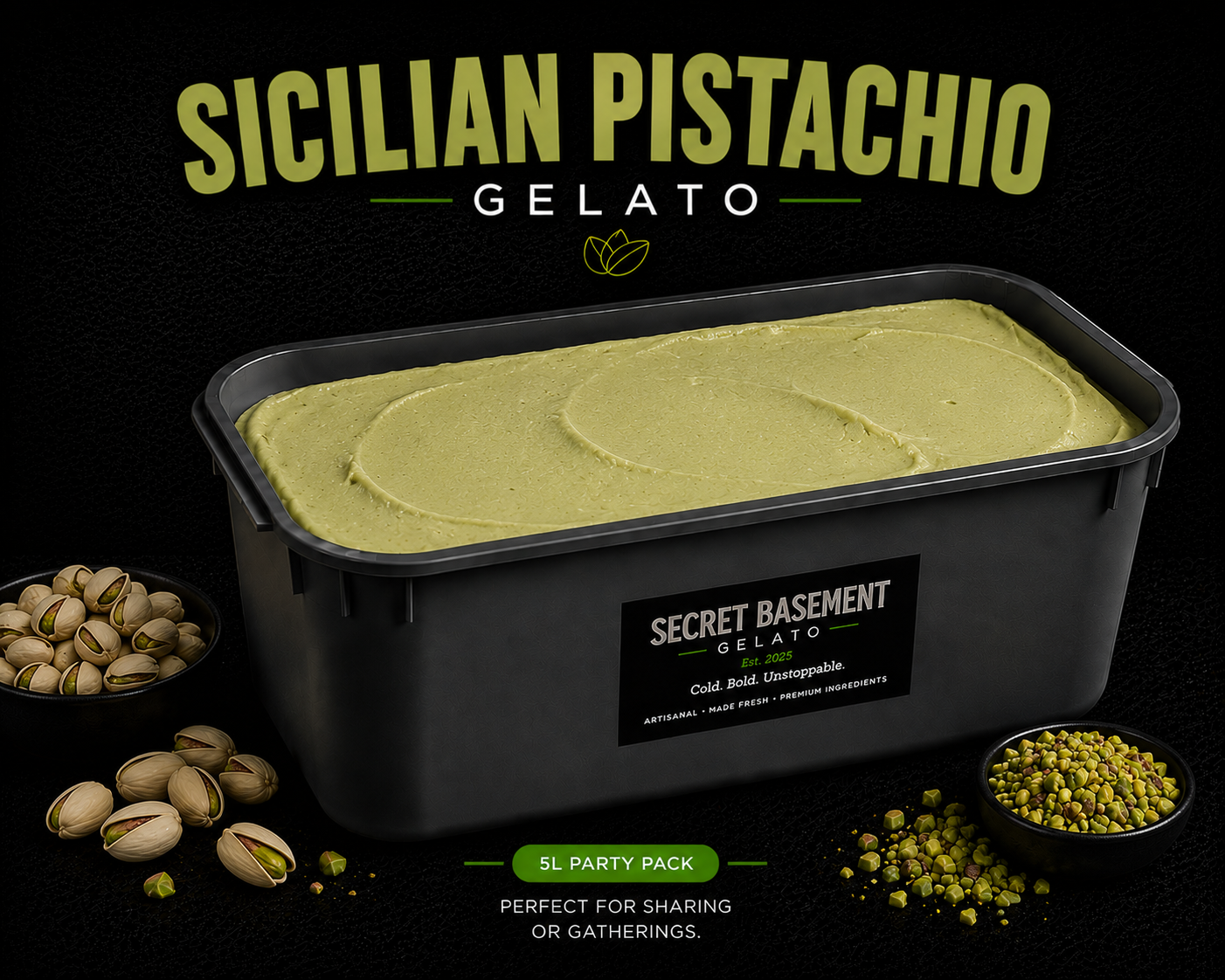Sicilian Pistachio Gelato