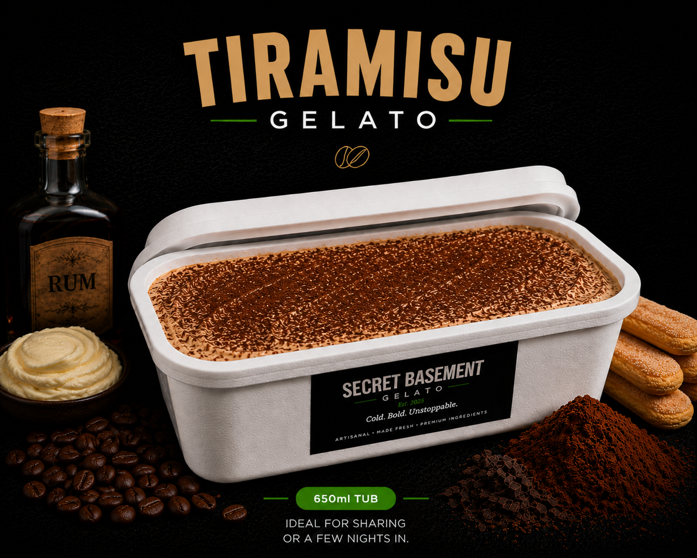 Tiramisu Gelato