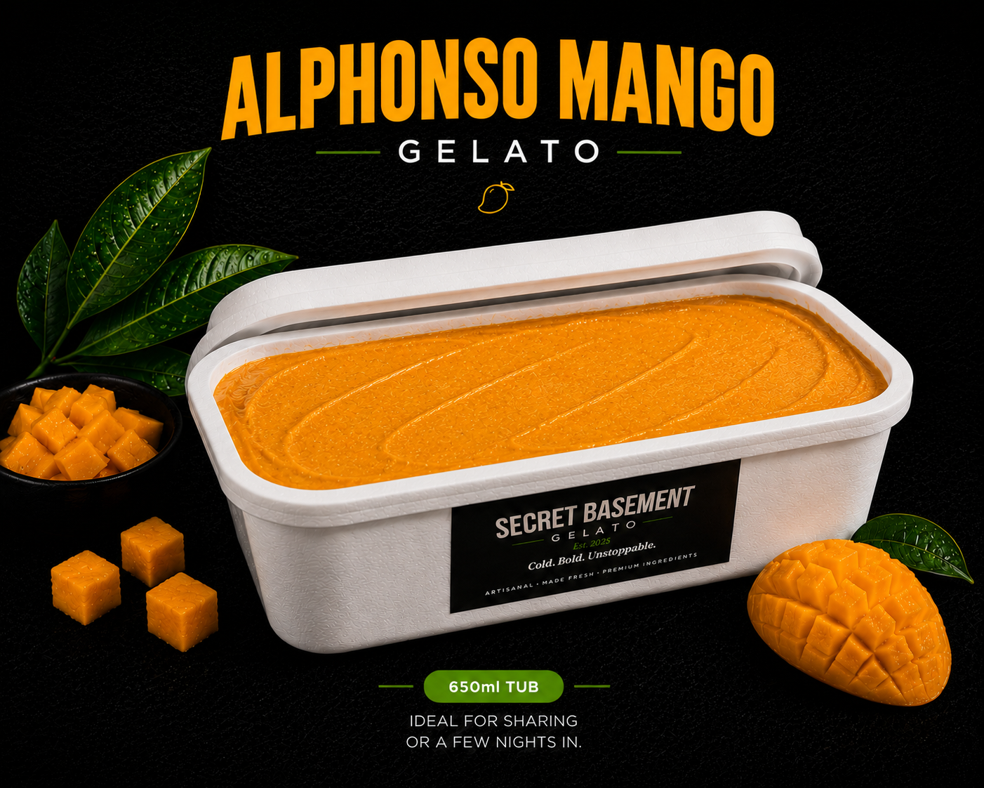 Alphonso Mango Gelato