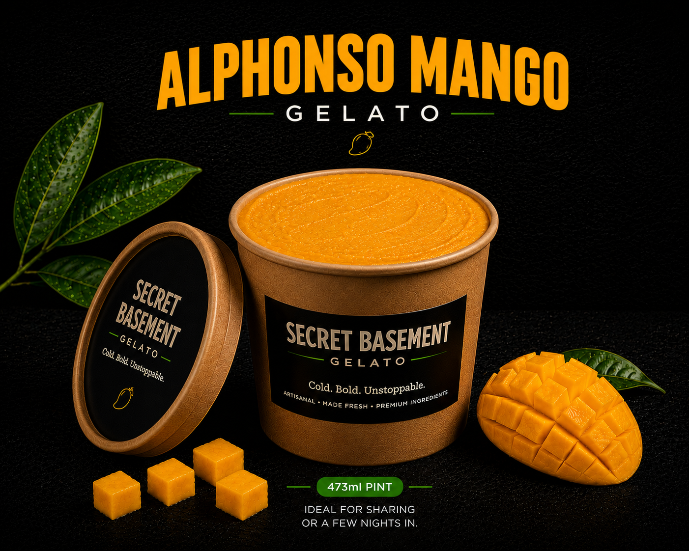 Alphonso Mango Gelato