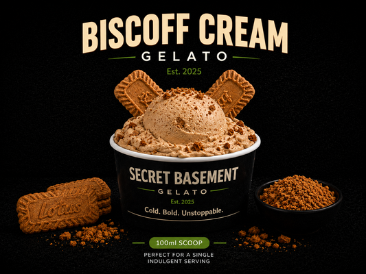 Biscoff Cream Gelato