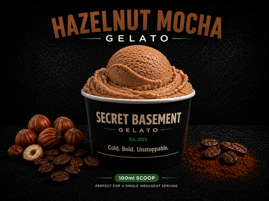 Hazelnut Mocha Gelato