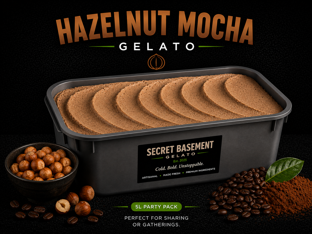 Hazelnut Mocha Gelato