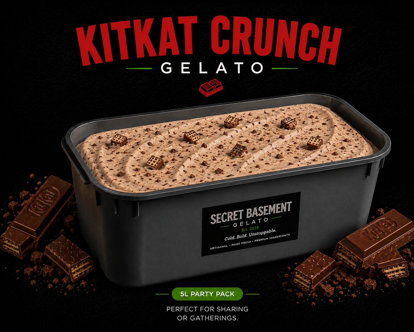 KitKat Crunch Gelato