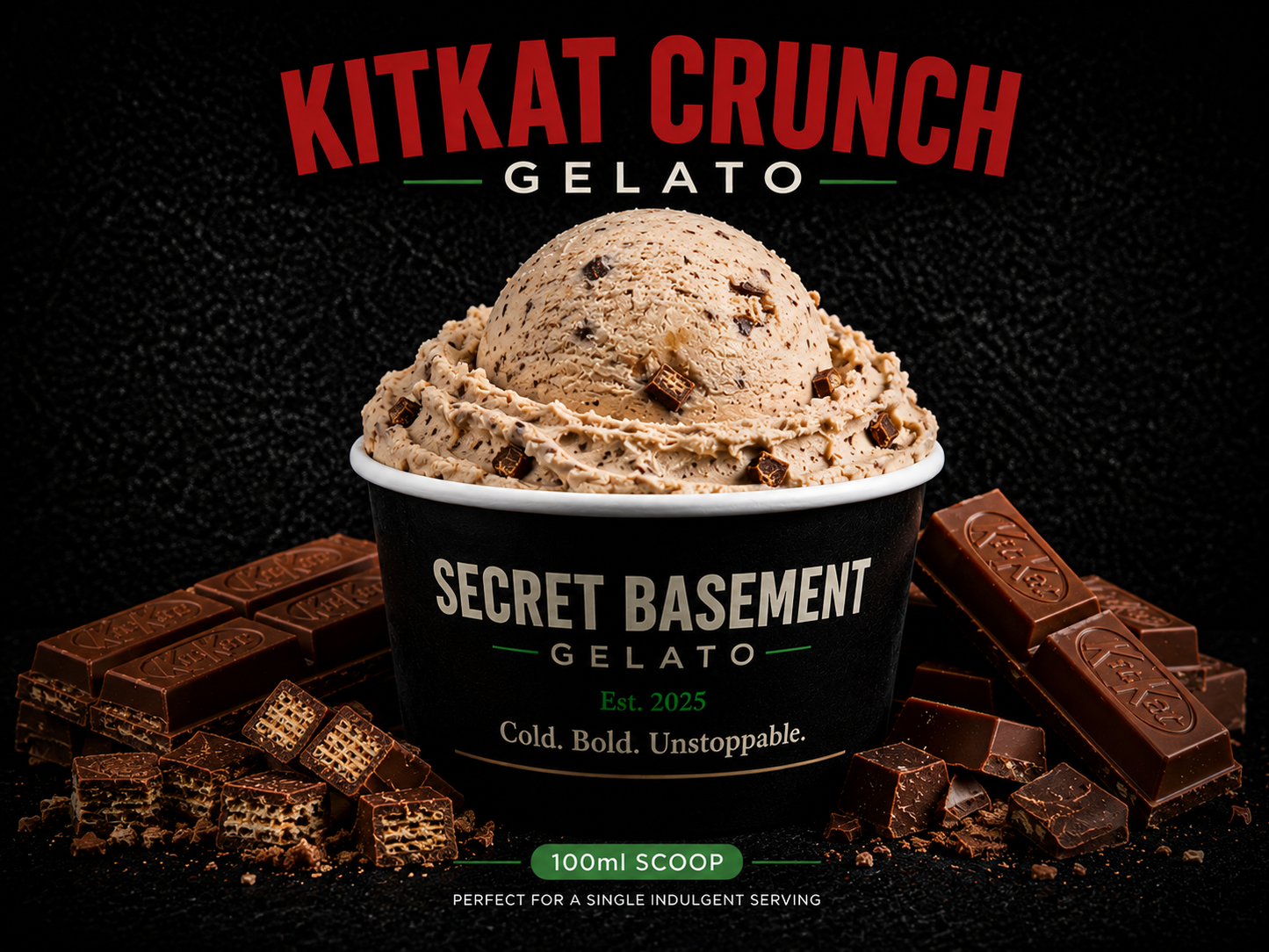 KitKat Crunch Gelato