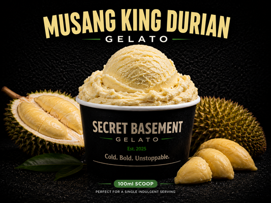 Musang King Durian Gelato