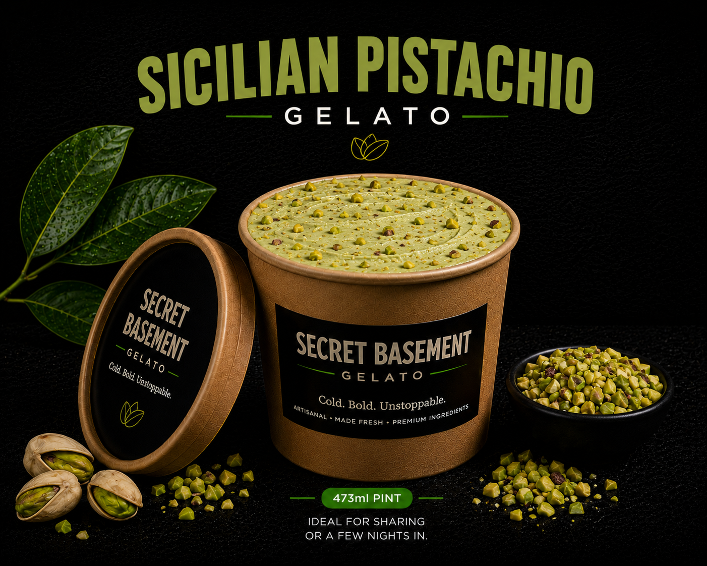 Sicilian Pistachio Gelato