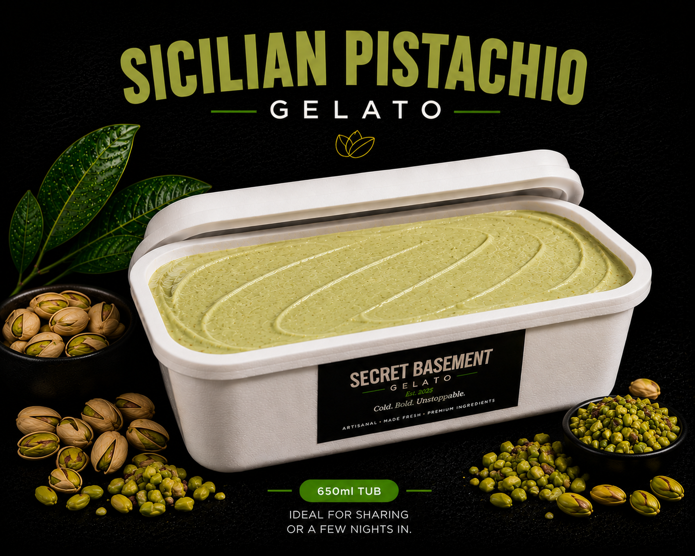 Sicilian Pistachio Gelato