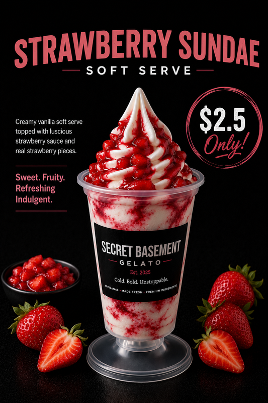Strawberry Sundae