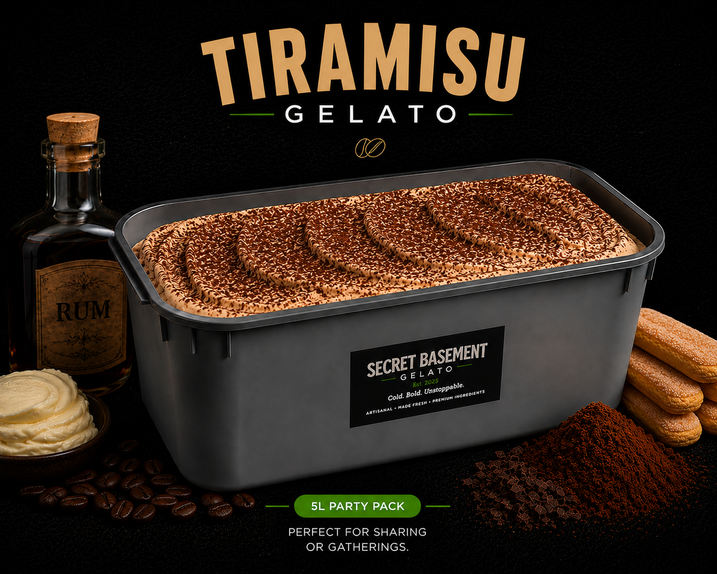Tiramisu Gelato