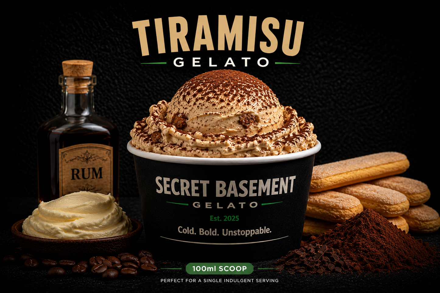 Tiramisu Gelato
