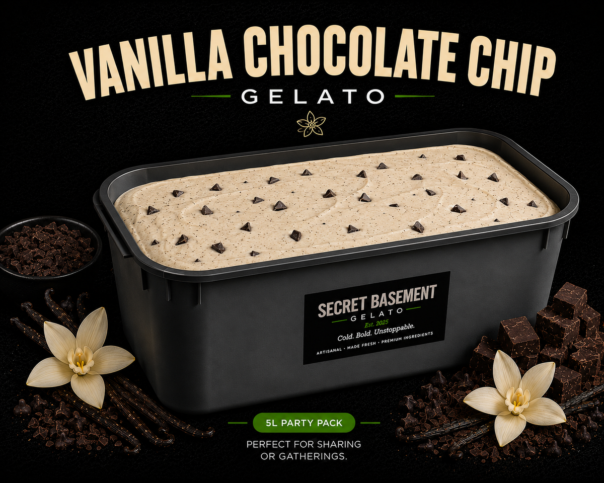 Vanilla Chocolate Chip Gelato