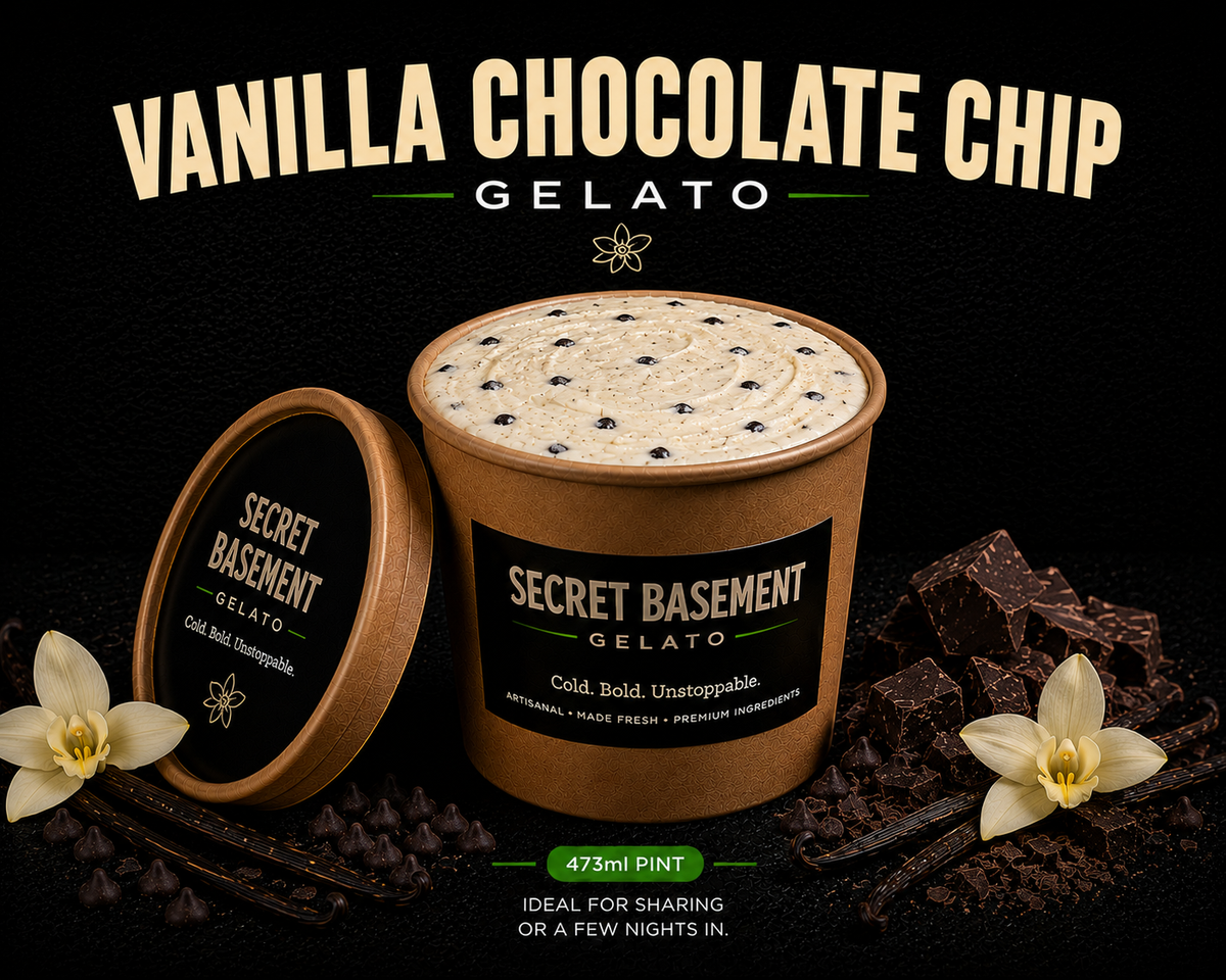 Vanilla Chocolate Chip Gelato