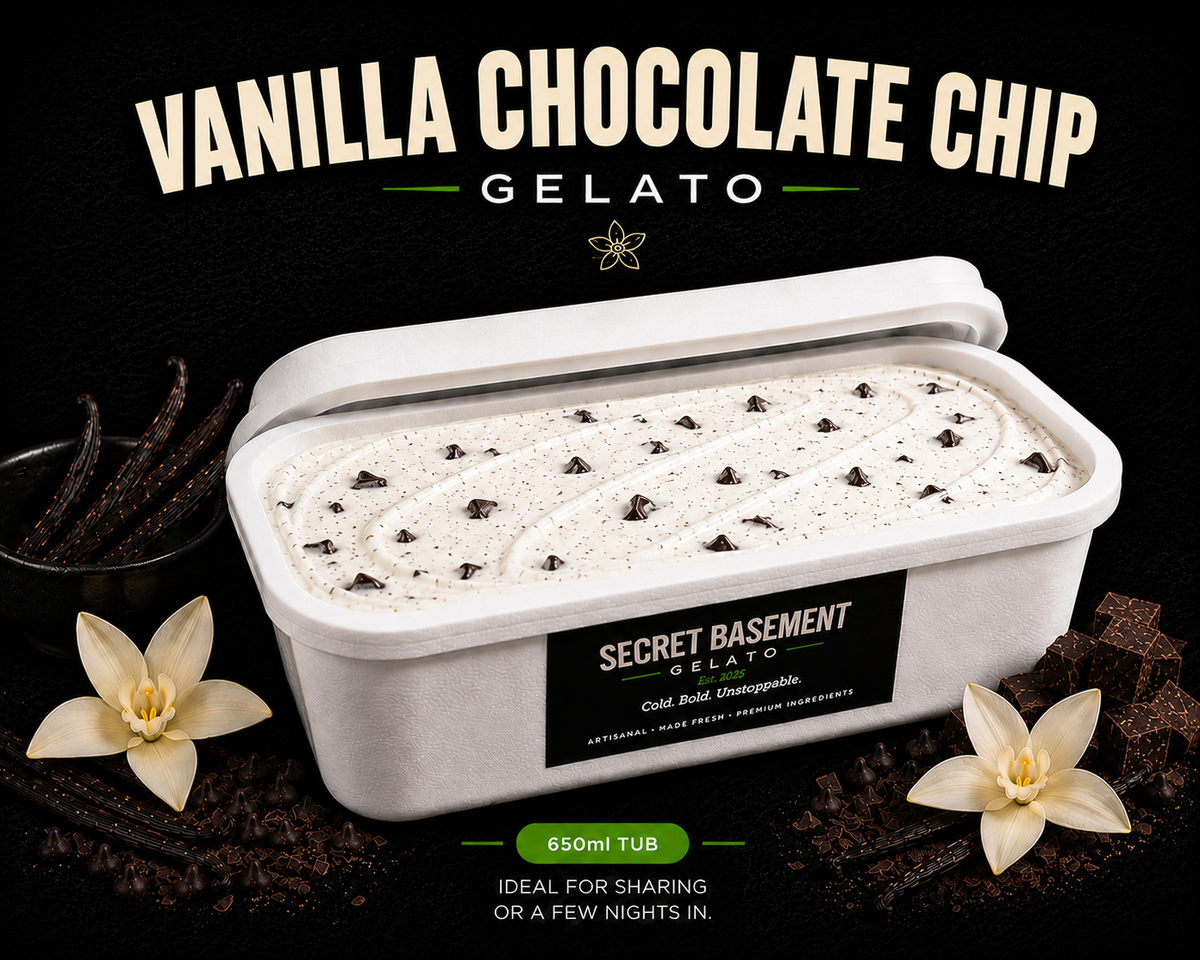 Vanilla Chocolate Chip Gelato